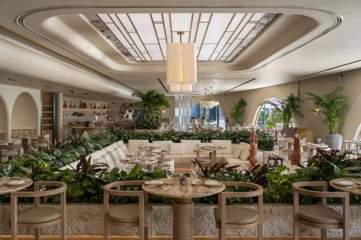 SĀN Beach, Dubai, interior